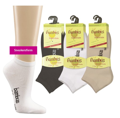 Welness sneaker socken 3er - welness-sneaker-socken,,