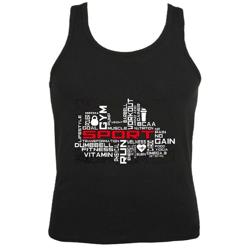 Tank top muskel fitness sport - tank,