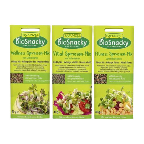 Bio snacky set - (70,75, eur/kg)