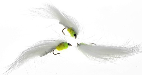 Weiße mini nerz fliegen uv - weiße,